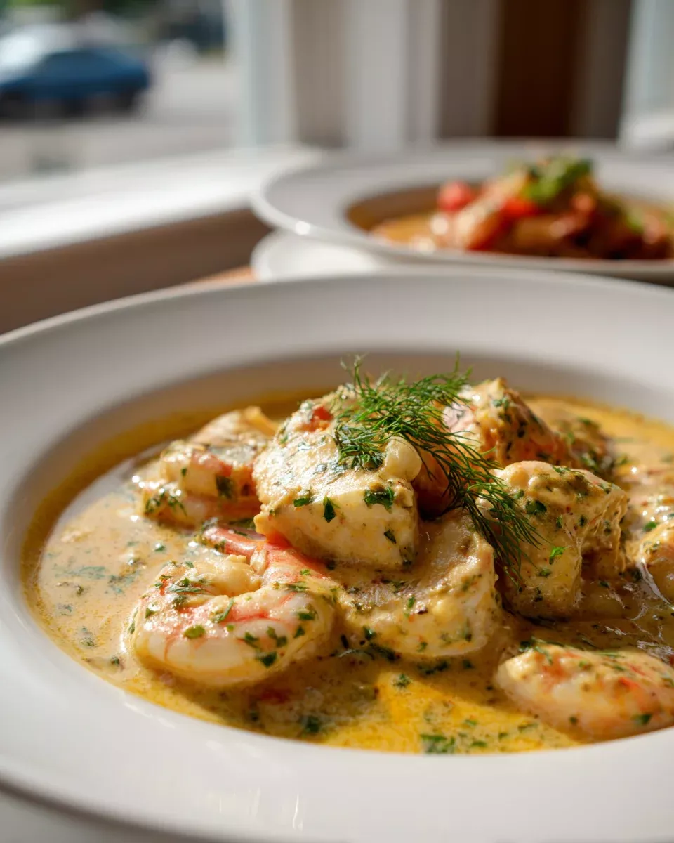 Blanquette de poisson moderne