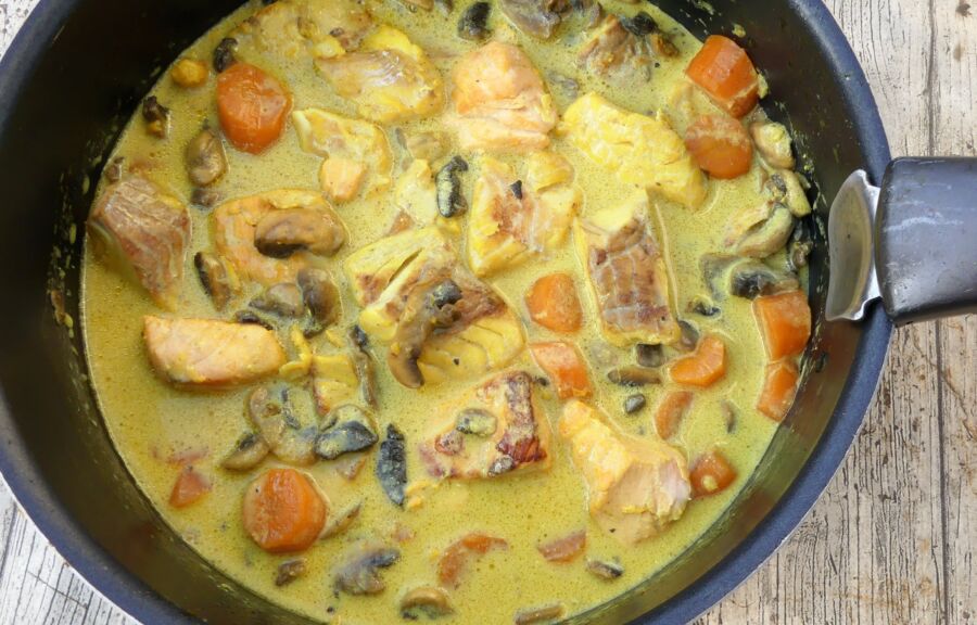 Blanquette de poisson moderne