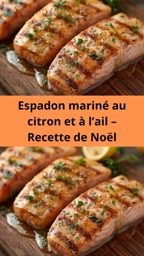 Recette marine pour Noël