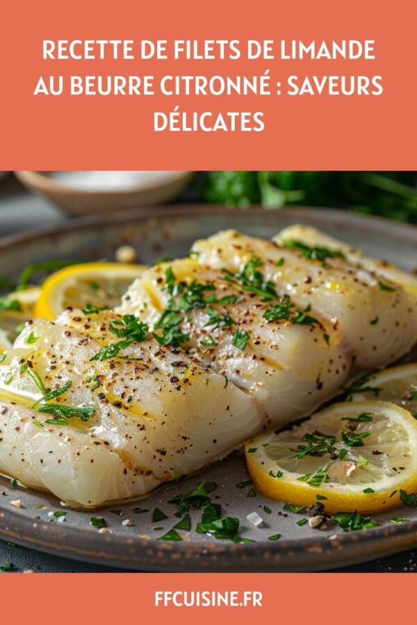 Plat de poisson raffiné