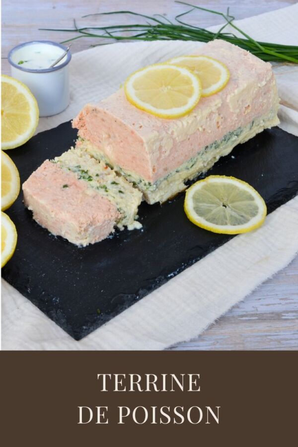 Plat de poisson raffiné