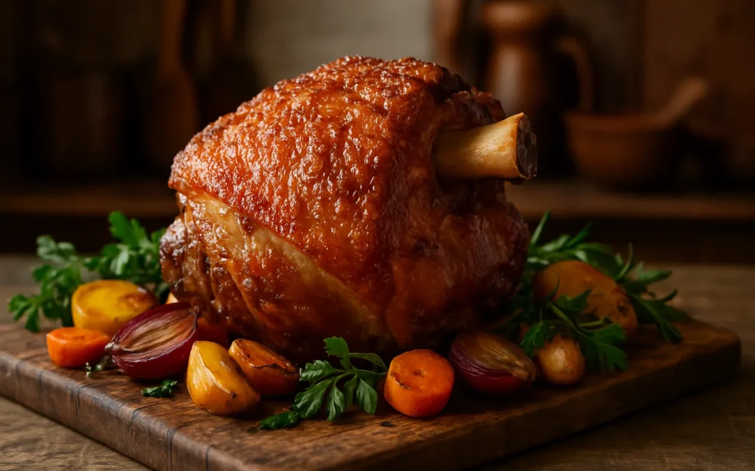 Jarret de porc au four : la recette fondante et conviviale